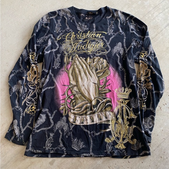 Christian Audigier | Shirts | Rare Christian Audigier Black
